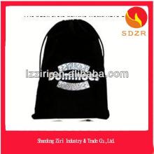 Customized Designer High Quality Silk Print Non Woven  Fabric  Tea Bag