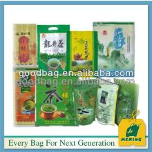 eco-friendly  material  doypack empty  acrylic  tea bag display