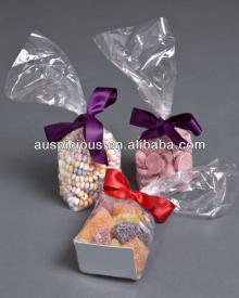 Low price marshmallow opp block bottom bag