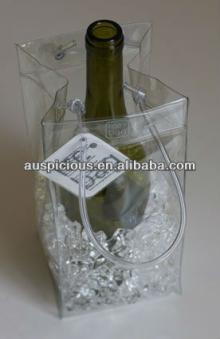 Best selling pvc ice bag for champagne