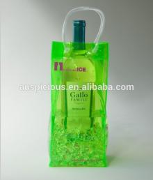 Awesome portable Plastic pvc ice bag for cooling champagne