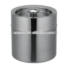 2.0L Stainless Steel double wall champagne bucket metal beer tub