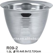 Good Quality 1.0L Stainless Steel Ice Bucket Big Champagne Bucket
