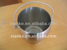 1L, 2L, 3L Single Wall round stainless steel red wine bottle holder