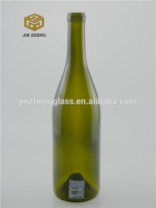 Wholesale 750ml Green Champagne glass wine bottles