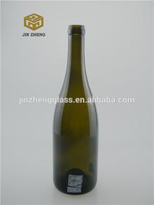 750ml dark green champagne glass bottle wholesale