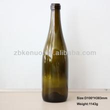 1500ml champagne wine glass bottle with cork stoppers