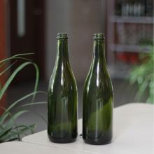 low price 750ml empty  glass   champagne   bottles 