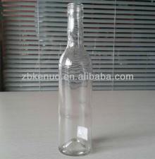 750ml bordeaux glass red wine bottle clear