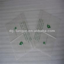 Customized Corn starch/D2w/epi biodegradable material raw corn starch plastic bag