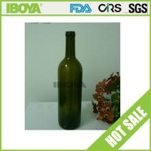 750ml 25 oz Cylinder Standard Amber Bordeaux Red Wine bottle