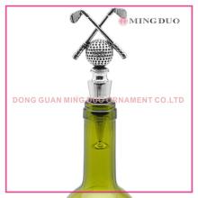 golf club red wine bottle stopper novelty wine bottle stopper customized