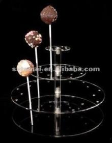 4 tier acrylic lollipop stand