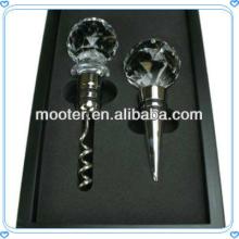 2pcs Set Crystal French Champagne Stopper For Home Decoration