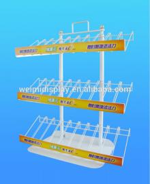 economy chewing gum metal shelf metal rack with 3 layers MT-082