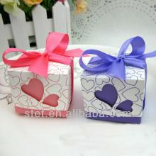 fashion gift candy lollipop paper flower boxes design for wedding packaging