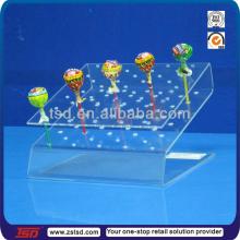 TSD-A5127 plexiglass countertop displays/plexiglass display stand/lollipop stand