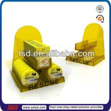 TSD-A620 Countertop acrylic stands for chewing gum display/wholesale lucite sugar stand/pastilles pl