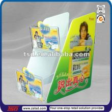 Eye catching colourful silk  screen   printing  chewing gum organizer acrylic