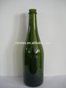 DARK GREEN CHAMPAGNE GLASS BOTTLE 750ML