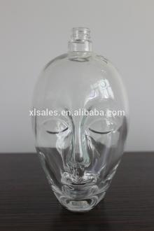 750ML RED WINE GLASS EMPTY BOTTLE WITH CORK