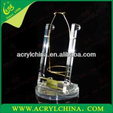 acrylic red wine  holder /display stand for bottle