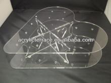 heart shaped acrylic lollipops display holder