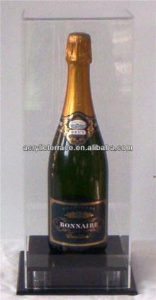 acrylic wine and champagne display case-db131201400