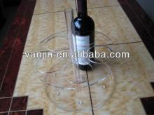 6  Bottle s Round Acrylic  Red   Wine   Bottle  Display Stand 6091404206