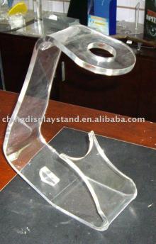 acrylic single wine bottle display rack/red wine display holder