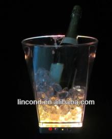 captivating Champagne Plastic Ice Bucket/Beer Bucket for bottle holder