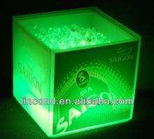 big and rechargeable LED champagne Ice Bucket with stand