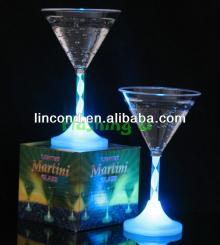  LED  Flashing champagne glass,flashing  led  cup, drinking glass for bar, club