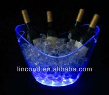 Champagne LED Bucket , injected Champagne Cooler LD-B138L