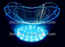 12L LED large hot sale cheap bar ice bucket for beer/wine/champagne