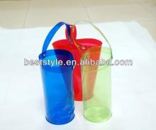2013 popular pvc ice bag with bubble for red wine