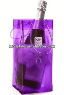 china new design pvc ice bag with bubble for red wine