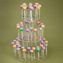Customized Clear acrylic plastic lollipop cake pop display stand wholesale