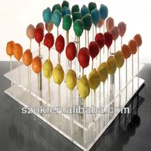 acrylic plastic lollipop cake pop display stand wholesale