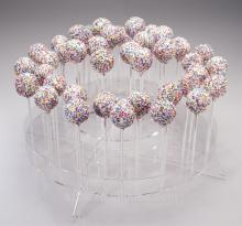 clear acrylic cute sweat lollipop shop retail display stand wholesale