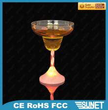 2014 Color Change Flash Light LED champagne Glass Cup For Bar Club Party gift item made in china