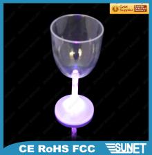 High quality Romantic flashing LED red wine glass