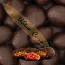 Dried  Golden  Berries Covered in Chocolate with Yacon Syrup