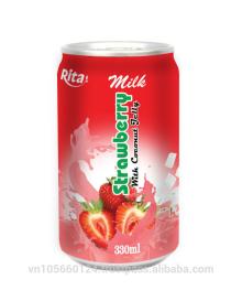  Strawberry   Milk  With Coco Jelly