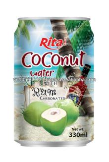 Coconut Water With Rum Carbonated