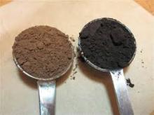 black dark alkalized cocoa powder for biscuits