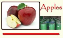 Apple puree concentrate