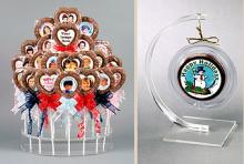 Fashionable Clear Acrylic Lollipop Display Rack