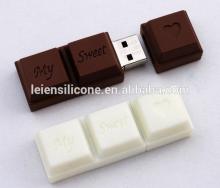 new designs chocolate  usb   flash   memory , custom dark chocolate  usb   memory  disk,free sample  usb 2.0 1gb