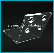 Modern acrylic red wine display stand